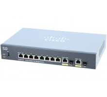 Коммутатор Cisco SG350-10P-K9-EU