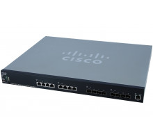 Коммутатор Cisco SG550XG-8F8T-K9-EU