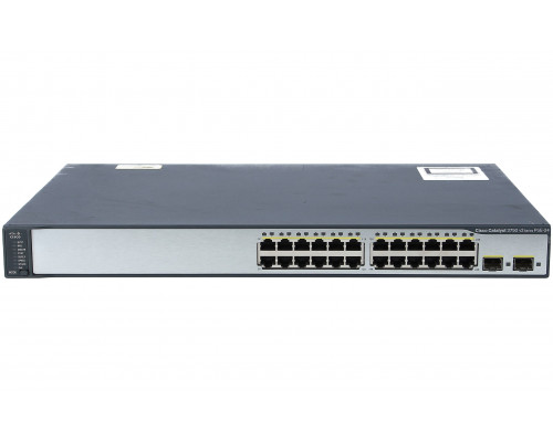 Коммутатор Cisco WS-C3750V2-24PS-S купить QBS.ru