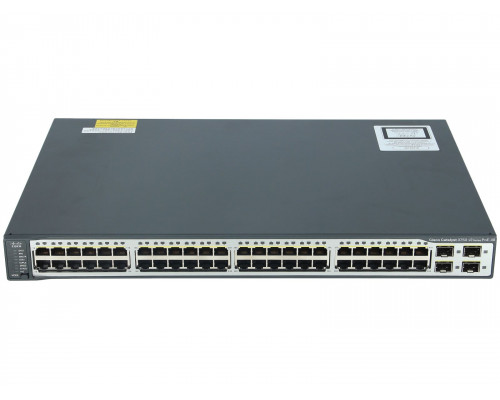 Коммутатор Cisco WS-C3750V2-48PS-E купить QBS.ru