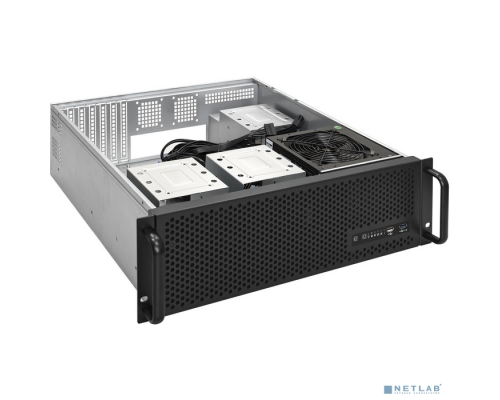 Корпус Exegate EX293920RUS Серверный корпус ExeGate Pro 3U450-09 <RM 19, высота 3U, глубина 450, БП 900ADS, USB> купить QBS.ru