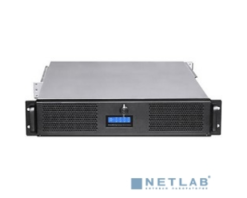 Корпус Procase GE201L-B-0 черный {2U, глубина 650мм,контроллер вентиляторов и температуры, MB 12x13, без Б/П } купить QBS.ru