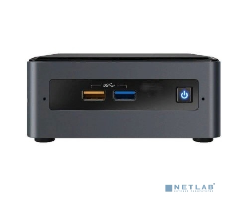 Компьютер Intel NUC BOXNUC7CJYHN2 Intel NUC kit, Intel Celeron J4005, 2.7 GHz, DDR4 SODIMM (up to 2400MHz/8Gb), VGA Intel HD Graphics(2xHDMI 2.0), 4xUSB3.0, 1x2.5HDD, WiFi+BT, SHXC, powercord EU, w/ no codec купить QBS.ru