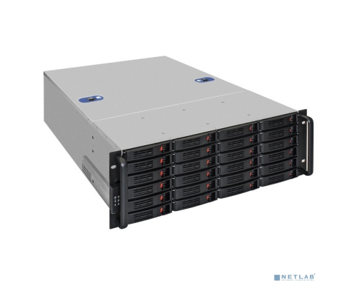 Корпус Exegate EX293583RUS Серверный корпус ExeGate Pro 4U660-HS24 <RM 19, высота 4U, глубина 660, БП 1200ADS, 24xHotSwap, USB> купить QBS.ru