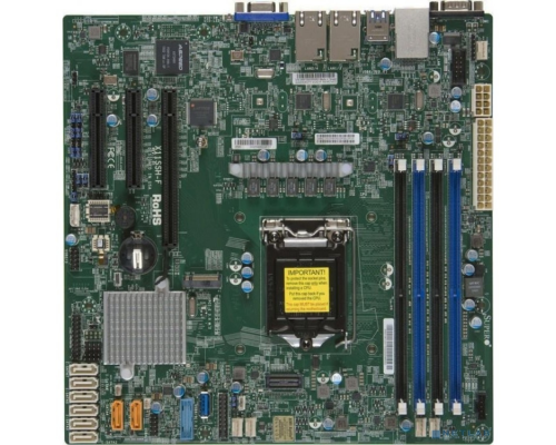 Материнская плата Supermicro MBD-X11SSH-F-B купить QBS.ru