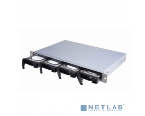 Дисковый массив QNAP TS-431XeU-2G Сетевое хранилище, 4 отсека для HDD, 10 GbE SFP+, стоечное исполнение, 1 блока питания. ARM Cortex-A15 Annapurna Labs AL-314 1,7 ГГц, 2 ГБ. Направляющие в комплект поставки не купить QBS.ru
