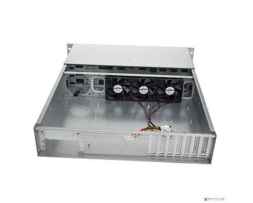 Корпус Exegate EX281298RUS Серверный корпус ExeGate Pro 2U550-HS12 <RM 19,  высота 2U, глубина 550, БП 1U-800ADS,12xHotSwap, USB> купить QBS.ru