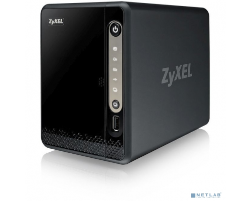 Сетевые хранилища ZYXEL NAS326-EU0101F Сетевое хранилище, 2 отсека для HDD (max. 24Gb), 1xGLAN, 2xUSB3.0, 1xUSB2.0 купить QBS.ru