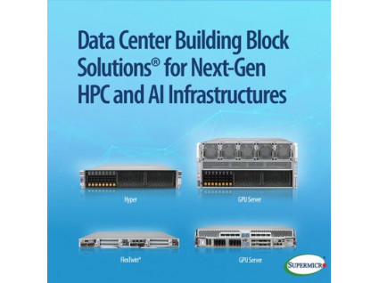 Supermicro представил семь платформ для ИИ-инфраструктуры с NVIDIA