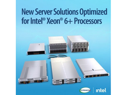 Supermicro представил серверы на Intel Xeon 6+ для снижения TCO в ЦОД