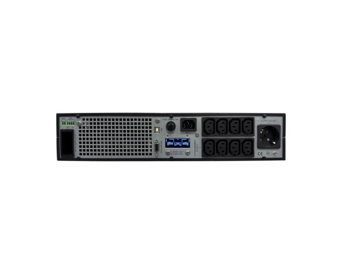 [Систем Электрик ] SYSTEME ELECTRIC Smart-Save SRTSE 2 SRTSE1000RTXLIG2 {1000 ВА/Вт, 2U, 8 C13+1 Schuko, USB, RS-232, сухие контакты}