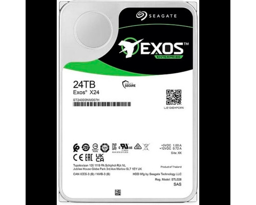 Жёсткий диск Seagate Exos 24 ТБ (ST24000NM007H)