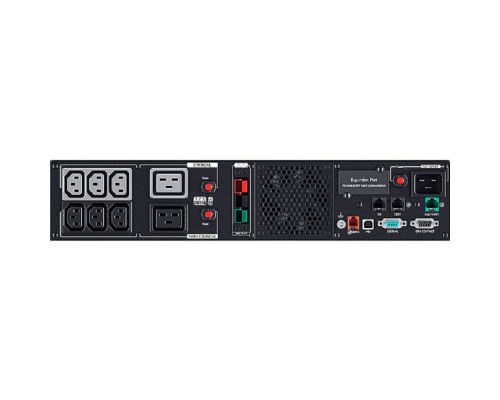 [ИБП] CyberPower PR3000ERTXL2U ИБП {Line-Interactive, 3000VA/3000W USB/RS-232/EPO/Dry/SNMPslot (IEC C13 x 6, IEC C19 x 2) (12V / 9AH х 4) NEW}