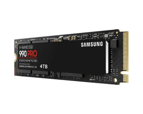 [накопитель] Samsung SSD 4TB 990 PRO PCIe Gen 4.0 x4 NVMe 2.0 V-NAND TLC MZ-V9P4T0BW