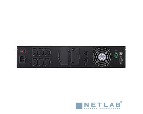 ИБП CyberPower OLS1000ERT2U ИБП {Online, 1000VA/900W USB/RS-232/EPO/SNMPslot/RJ11/45/ВБМ (6 IEC С13)}