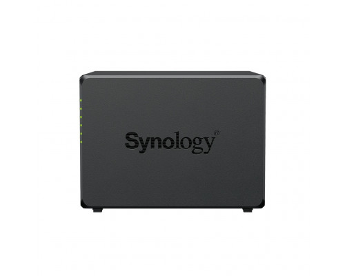[Дисковый массив] Synology DS1525+  СХД AMD V1500B (Quad-Core, 8 Threads) 2.2 GHz 8GB DDR4 ECC 5 x 3.5”/2.5” SATA HDD/SSD 2 x M.2 NVMe (for SSD cache, no storage pool support) 2 x 2.5GbE RJ-45