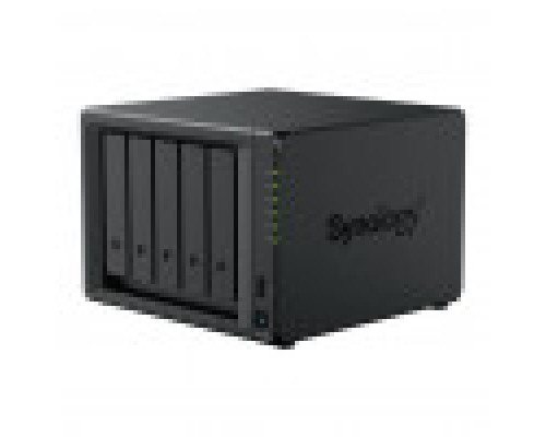 [Дисковый массив] Synology DS1525+  СХД AMD V1500B (Quad-Core, 8 Threads) 2.2 GHz 8GB DDR4 ECC 5 x 3.5”/2.5” SATA HDD/SSD 2 x M.2 NVMe (for SSD cache, no storage pool support) 2 x 2.5GbE RJ-45