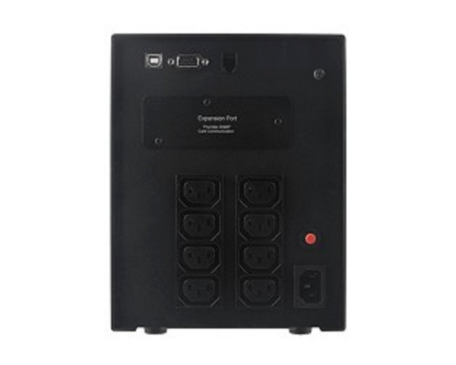 ИБП CyberPower PR1000ELCD ИБП {Line-Interactive, Tower, 1000VA/900W USB/RS-232/EPO/SNMPslot (8 IEC С13)}
