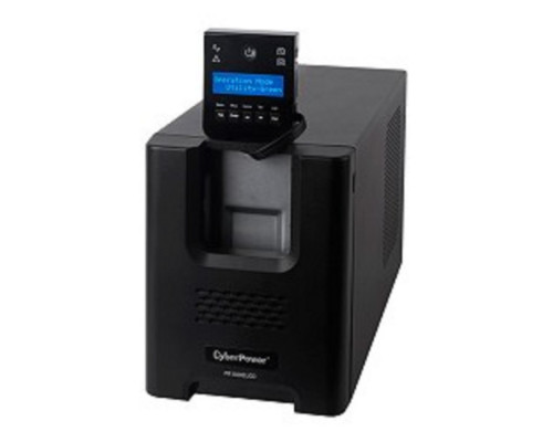 ИБП CyberPower PR1500ELCD ИБП {Line-Interactive, Tower, 1500VA/1350W USB/RS-232/EPO/SNMPslot (8 IEC С13)}