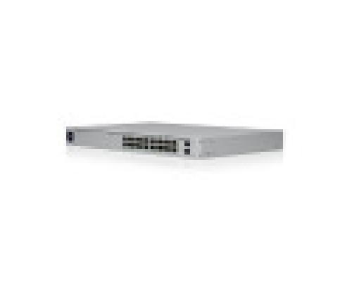 Сетевое оборудование UBIQUITI USW-Pro-24-POE UniFi Switch Pro 24 PoE PoE-коммутатор в стойку, 24х 1G RJ45, 2х 10G SFP+, раздача 400 Вт