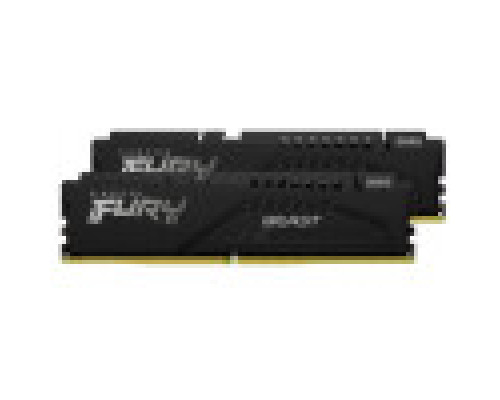 Модуль памяти Kingston DDR5 32GB Kit (2x16Gb) 5200 MT/s CL40 KF552C40BBK2-32