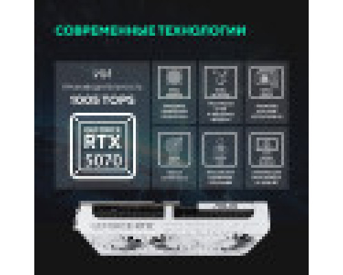 [Видеокарта] Видеокарта ASUS GeForce RTX5070 PRIME WHITE OC Edition 12Gb DDR7 192 bit 3*DP/HDMI 3 FAN (PRIME-RTX5070-O12G-WHITE) RTL