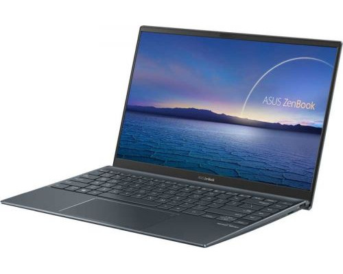 Ноутбук ASUS ZenBook UX425EA-KI358R 90NB0SM1-M14690 i7-1165G7/16GB/512GB SSD/Iris Xe graphics/14 FHD/WiFi/BT/cam/Win10Pro/pine gray купить QBS.ru