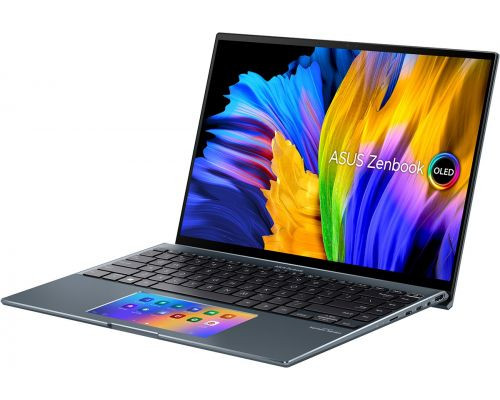 Ноутбук ASUS UX5400EG-KN185T 90NB0T83-M001L0 i7-1165G7/16GB/512GB SSD/32GB Optane/MX450 2G/14 2.8K OLED/60Hz/Touch/Win10Home/grey купить QBS.ru