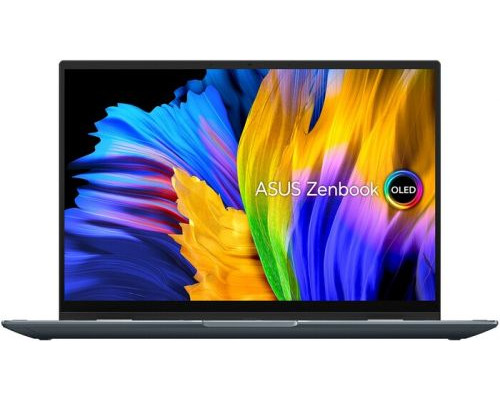 Ноутбук ASUS Zenbook 14X OLED UX5401EA-KU124W 90NB0UQ1-M04970 i7-1165G7/16GB/1TB SSD/14 OLED WQXGA+/Iris Xe graphics/WiFi/BT/cam/Win11Home/pine gray купить QBS.ru