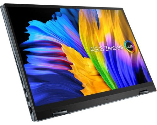 Ноутбук ASUS Zenbook 14X OLED UX5401EA-KU124W 90NB0UQ1-M04970 i7-1165G7/16GB/1TB SSD/14 OLED WQXGA+/Iris Xe graphics/WiFi/BT/cam/Win11Home/pine gray купить QBS.ru