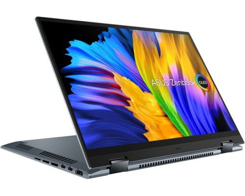 Ноутбук ASUS Zenbook 14X OLED UX5401EA-KU124W 90NB0UQ1-M04970 i7-1165G7/16GB/1TB SSD/14 OLED WQXGA+/Iris Xe graphics/WiFi/BT/cam/Win11Home/pine gray купить QBS.ru