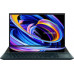 Ноутбук ASUS Zenbook Pro Duo UX582HS-H2025W 90NB0V21-M00990 i9-11900H/32GB DDR4/1TB SSD/15,6 UHD/touch/GeForce RTX 3080 8GB/WiFi/BT/cam/Win11Home/blu купить QBS.ru