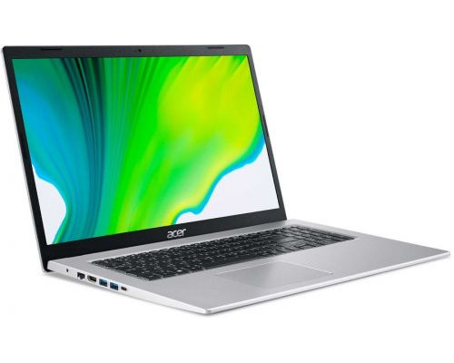 Ноутбук Acer A517-52G-554V Aspire NX.A5FER.002 i5-1135G7/8GB/512GB SSD/UHD Graphics/17.3 FHD/IPS/WiFi/BT/1.0MP/FPR/Win10Pro/silver купить QBS.ru