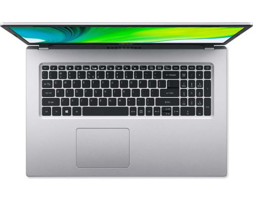 Ноутбук Acer A517-52G-554V Aspire NX.A5FER.002 i5-1135G7/8GB/512GB SSD/UHD Graphics/17.3 FHD/IPS/WiFi/BT/1.0MP/FPR/Win10Pro/silver купить QBS.ru