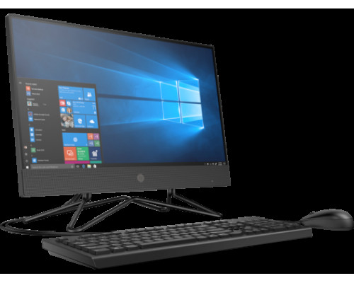 Моноблок 21,5 HP 200 G4 2Z362EA i5-10210U/8GB/256GB/DVD-WR/usb kbd mouse/Realtek RTL8821CE AC 1x1 BT/RTF Card/Cam/Win10Pro/iron gray купить QBS.ru