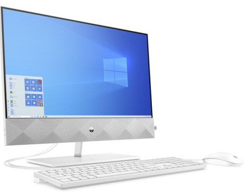 Моноблок 23.8 HP Pavilion I 24-k0018ur 199Q7EA i7-10700T/8GB/512GB SSD/Touch/FHD/Gef MX350 4GB/no DVD/kbd mouse wireless/Cam/White/Win10 купить QBS.ru