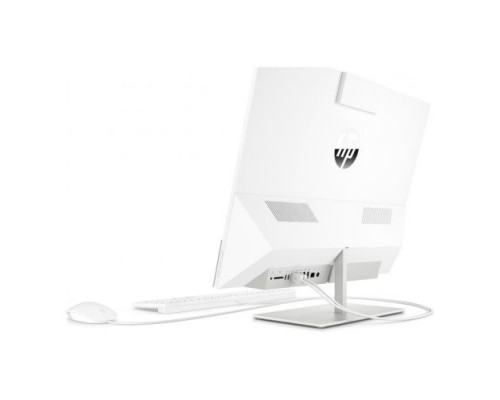 Моноблок 23.8 HP Pavilion I 24-k0012ur 14Q33EA i3-10300T/4GB/1TB + SSD 128GB/FHD/Internal graphics/no DVD/kbd mouse wired/Cam/FreeDos/white купить QBS.ru