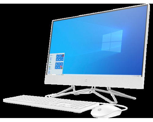 Моноблок 23.8 HP 24-df0023ur 14P94EA Ryzen 3 3250U/4GB/256GB SSD/ntegrated Graphics/noDVD/kbd/mouse/WiFi/BT/Cam/Win10Home/snow white купить QBS.ru