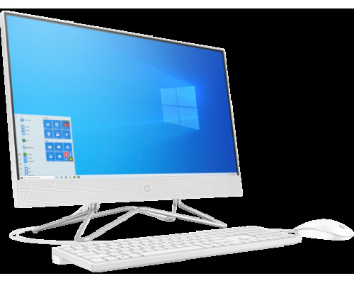 Моноблок 23.8 HP 24-df0032ur 14Q03EA Pentium J5040/4GB/128GB SSD/FHD/Intel Internal Graphics/noDVD/kbd mouse wired/Cam/snow white/Win10 купить QBS.ru