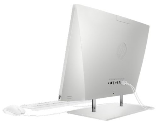 Моноблок 23.8 HP 24-dp0014ur 14Q17EA Ryzen 3 4300U/4GB/256GB SSD/noDVD/Radeon Graphics/Cam/WiFi/kbd/mouse/Win10Home/silver купить QBS.ru