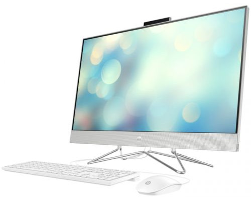 Моноблок 21,5 HP 22-df0105ur 497C5EA Athlon 3050U/4GB/128GB SSD/FHD/AMD Integrated Graphics/noDVD/kbd mouse wired/Cam/Win10Home/snow white/repl. 14P купить QBS.ru