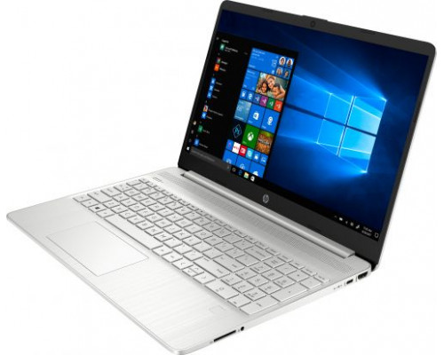 Ноутбук HP 15s-fq2118ur 61R80EA i7-1165G7/16GB/512GB SSD/noODD/15.6 FHD/Iris Xe graphics/WiFi/BT/cam/Win11Home/natural silver купить QBS.ru