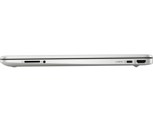 Ноутбук HP 15s-fq2118ur 61R80EA i7-1165G7/16GB/512GB SSD/noODD/15.6 FHD/Iris Xe graphics/WiFi/BT/cam/Win11Home/natural silver купить QBS.ru