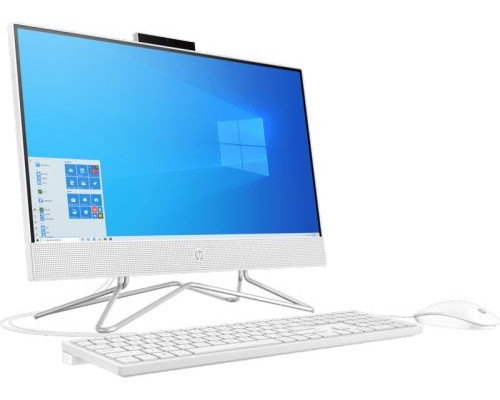 Моноблок 21,5 HP 22-df0133ur NT 5D1R8EA J4025/4GB/256GB SSD/UHD Graphics 600/FHD/noDVD/WiFi/BT/mouse/cam/kbd/Win11Home/snow white купить QBS.ru