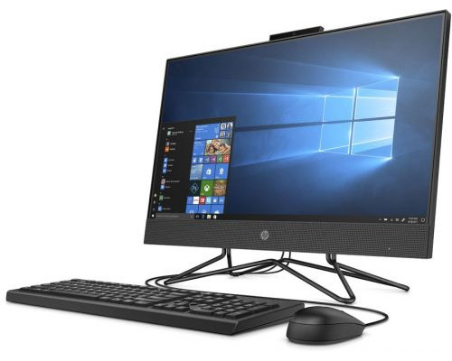 Моноблок 23.8 HP 205 G4 260P9ES Ryzen 3 3250U/8GB/512GB SSD/Radeon Graphics/FHD/DVDRW/CR/GbitEth/WiFi/BT/клавиатура/мышь/Win10Pro/черный купить QBS.ru