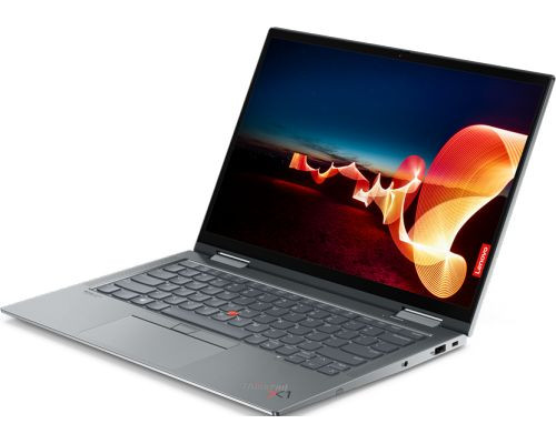 Ноутбук Lenovo ThinkPad X1 Yoga Gen 6 20XY003ERT i5-1130G7/16GB/256GB SSD/14 WUXGA/Iris Xe/WiFi/BT/FPR/Cam/Win10Pro/storm grey купить QBS.ru