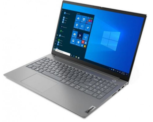 Ноутбук Lenovo ThinkBook 15 G2 ITL 20VE00M4RU i5-1135G7/16GB/512GB SSD/15.6 FHD/Iris Xe graphics/WiFi/BT/FPR/Cam/Win10Pro/mineral grey купить QBS.ru