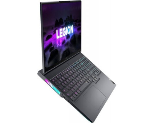 Ноутбук Lenovo Legion 7 16ACHg6 82N6001MRK Ryzen 7 5800H/16GB/1TB SSD/GeForce RTX 3080 16GB/16 IPS WQXGA/WiFi/BT/Cam/noOS/dk.grey купить QBS.ru