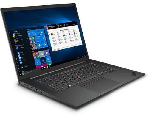Ноутбук Lenovo ThinkPad P1 Gen 4 20Y3006FRT i9-11950H/32GB/1TB SSD/RTX A5000 16GB/16 WQUXGA IPS/FPR/Win10Pro/Wifi/BT/cam/black купить QBS.ru