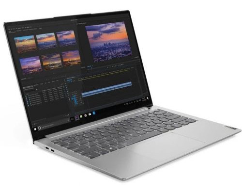 Ноутбук Lenovo Yoga Slim7 Pro 14ACH5 82MS0087RU Ryzen 7 5800H/16GB/512GB SSD/Radeon graphics/14 2.8K IPS/Win11Home/WiFi/BT/cam/silver купить QBS.ru